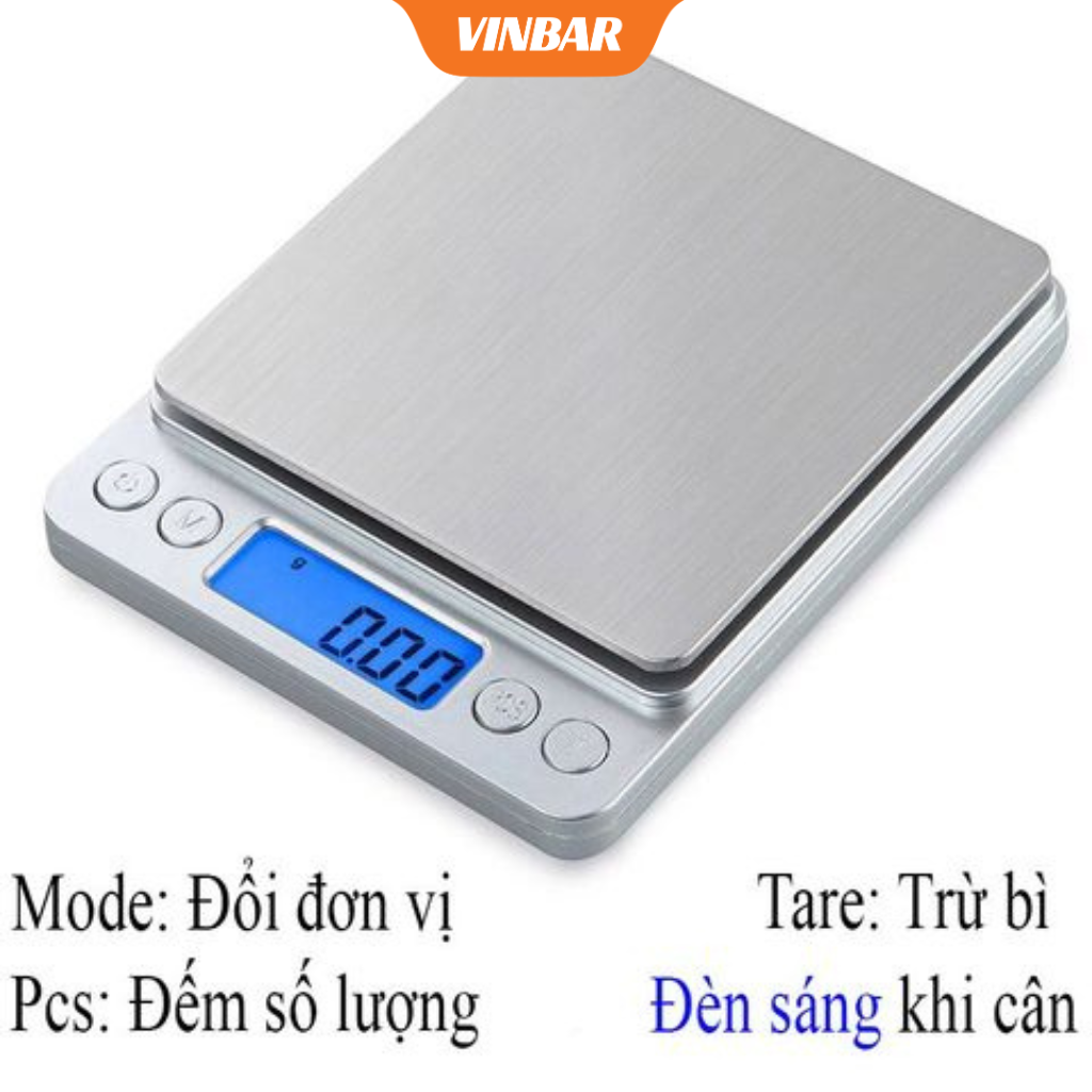 CÂN ĐIỆN TỬ I2000 3KG/0.1GR