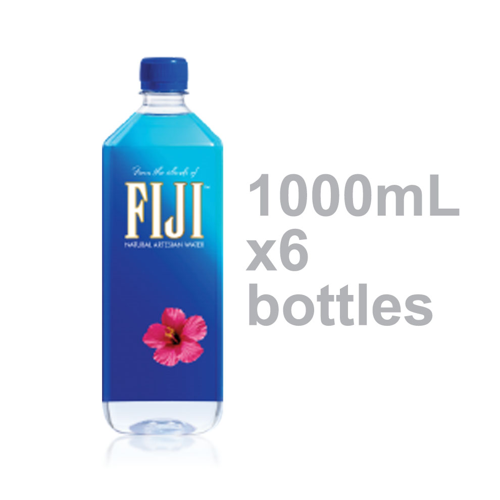 Nước Khoáng Thiên Nhiên Fiji (6 Chai x 1L)