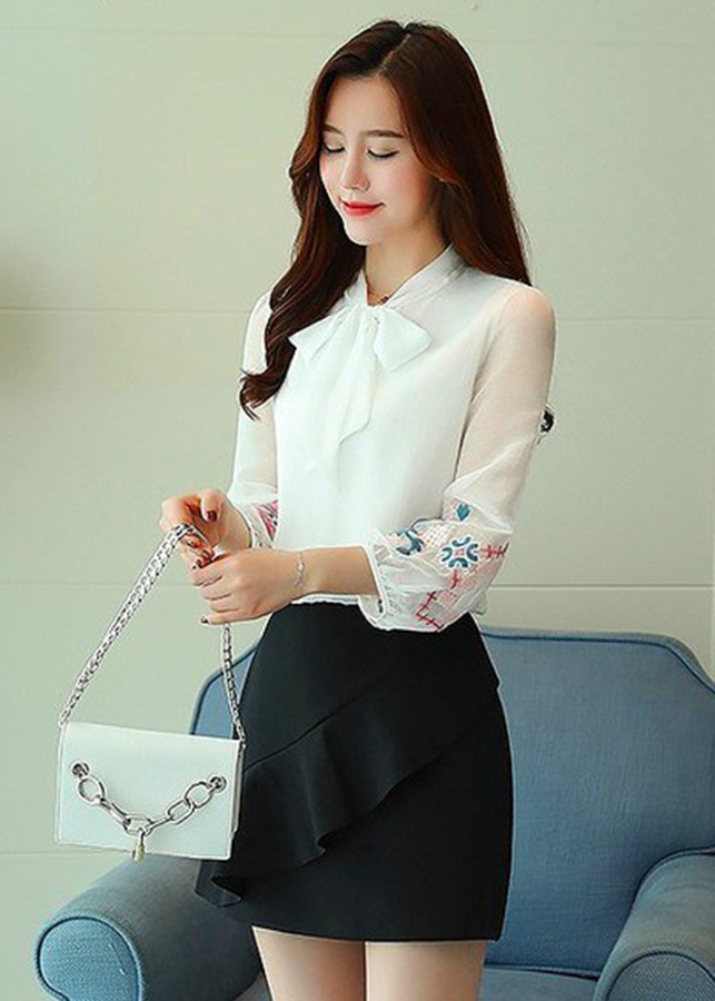 Áo Kiểu Nữ - Trắng