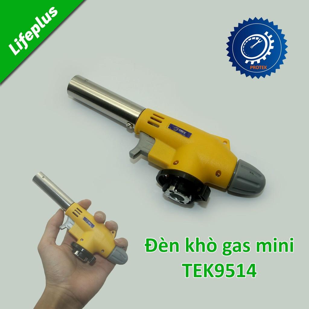 Đèn khò gas mini Protek TEK9514 màu vàng