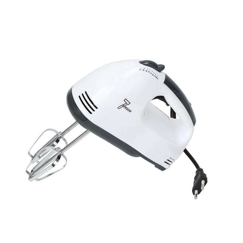 Máy đánh trứng cầm tay scarlett 7 tốc độ quay công suất 180W có 4 tay quấy đi kèm