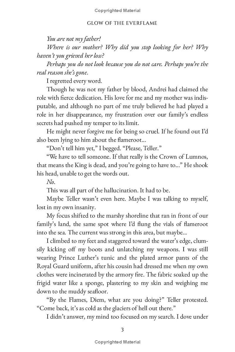 Sách ngoại văn: Glow Of The Everflame