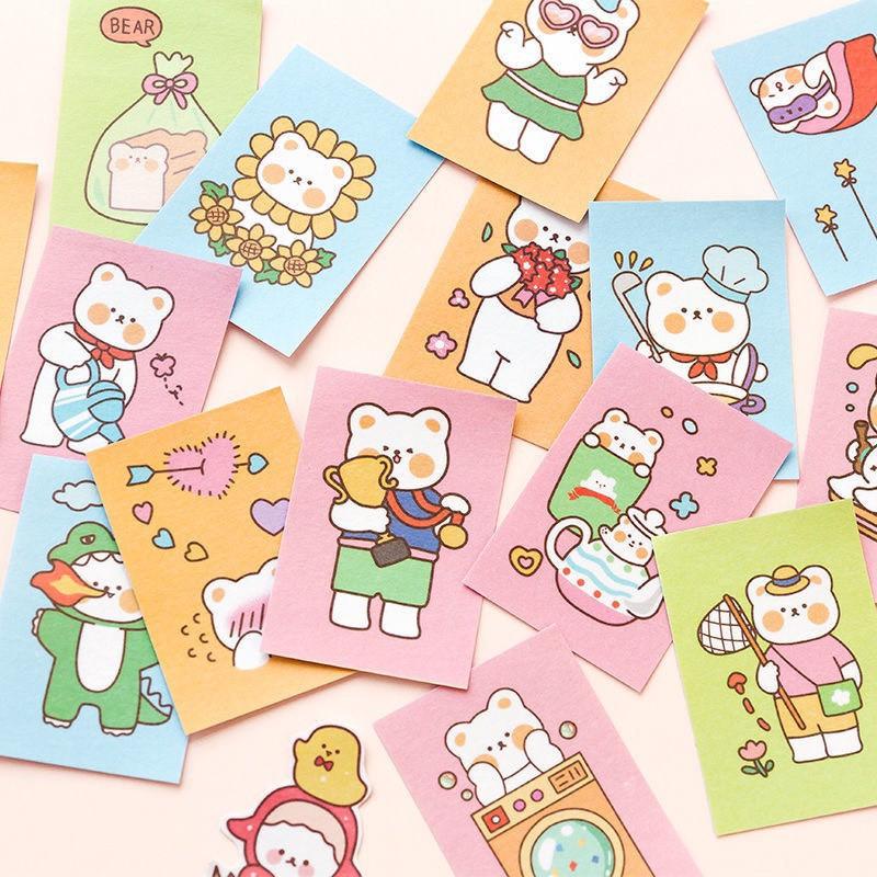 Sổ 50 trang stickers độc đáo dễ thương - MiuSua
