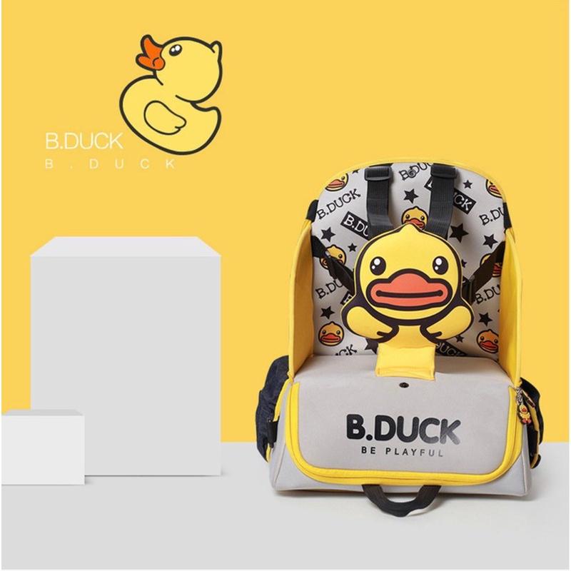 Ghế ngồi ô tô kiêm túi xách đeo tay đựng đồ cho bé B.DUCK Yellow ️ FREESHIP ️