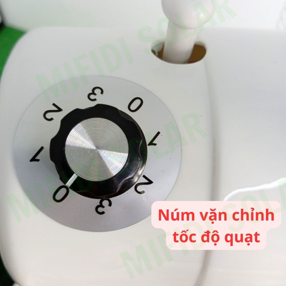Quạt Năng Lượng Mặt Trời MIFIDI Quạt Đứng dòng Beta Cao Cấp Xiang V920 Dòng Không Remote