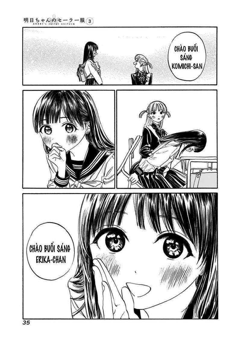 bộ đồng phục thuỷ thủ của akebi - chan chapter 14 4