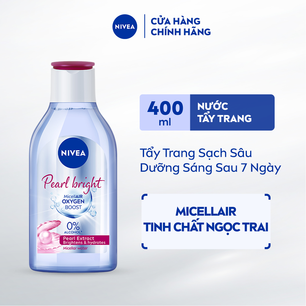 Nước Tẩy Trang NIVEA Không Chứa Cồn (400 ml)
