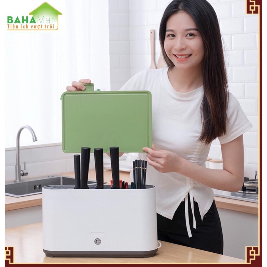 MÁY KHỬ TRÙNG VÀ SẤY KHÔ DỤNG CỤ NHÀ BẾP "BAHAMAR" dùng tia UV xử lý không để các loại vi khuẩn, nấm