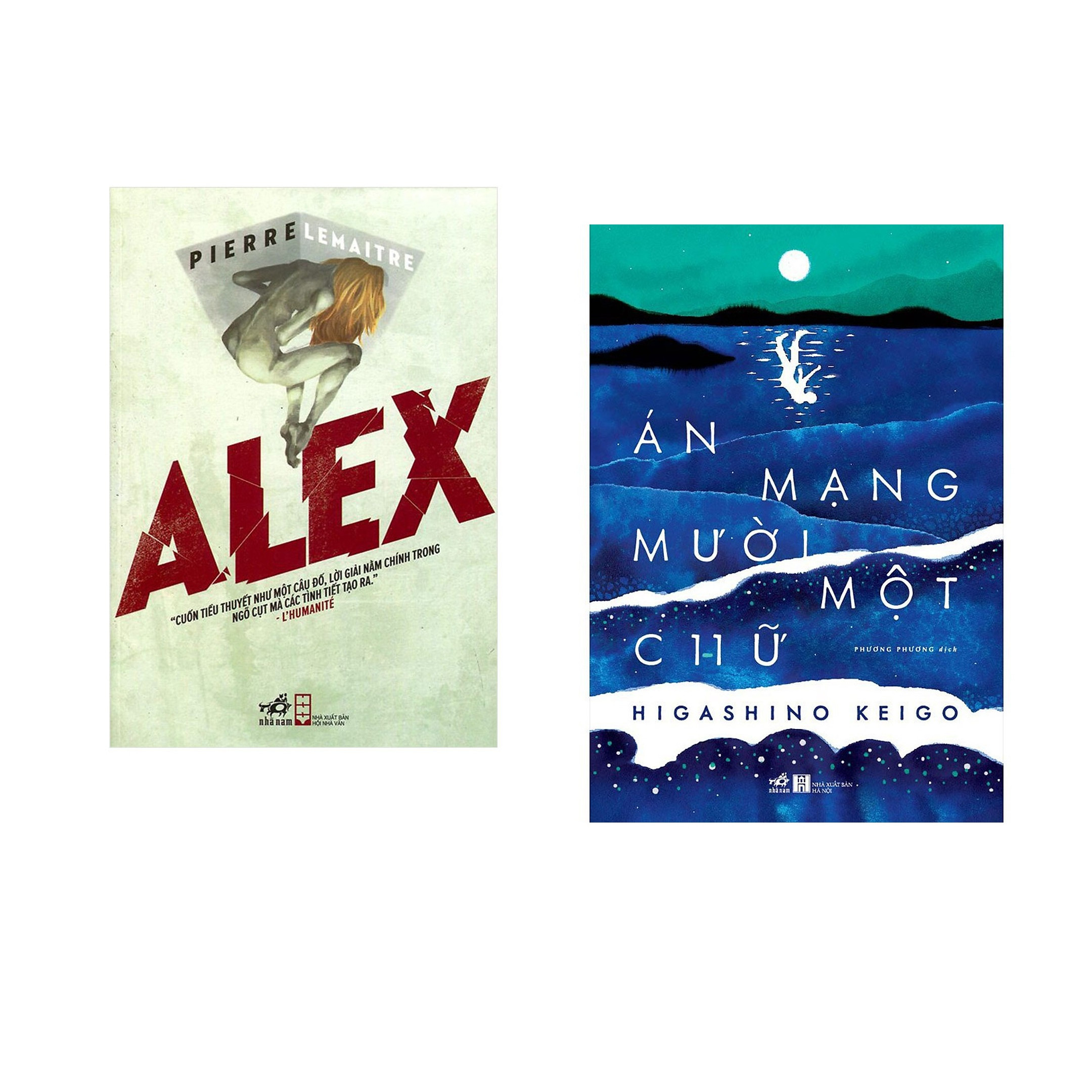 Combo 2 cuốn sách: Alex   + Án mạng mười một chữ