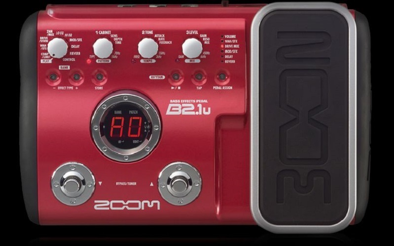 Bàn đạp ghita Bass Zoom B2.1U - Hàng chính hãng