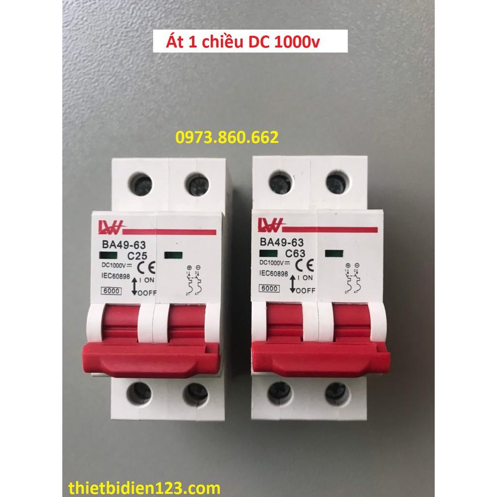 APTOMAT DC 2P - 4P 1000V LW - aptomat một chiều DC 1000V
