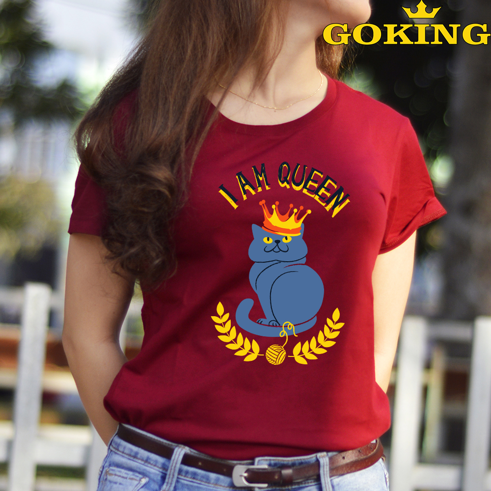 Crazy Sales. Áo Thun Nữ Thoát Nhiệt Goking. Áo Phông Nữ In Hình Nghệ Thuật, Hàng Việt Nam Xuất Khẩu - Xxl - T.64