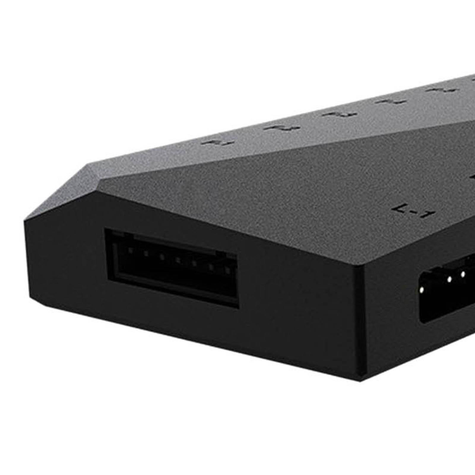 ARGB Hub PWM Fan Controller 5V 3Pin  Power Cable Mini for Accessories