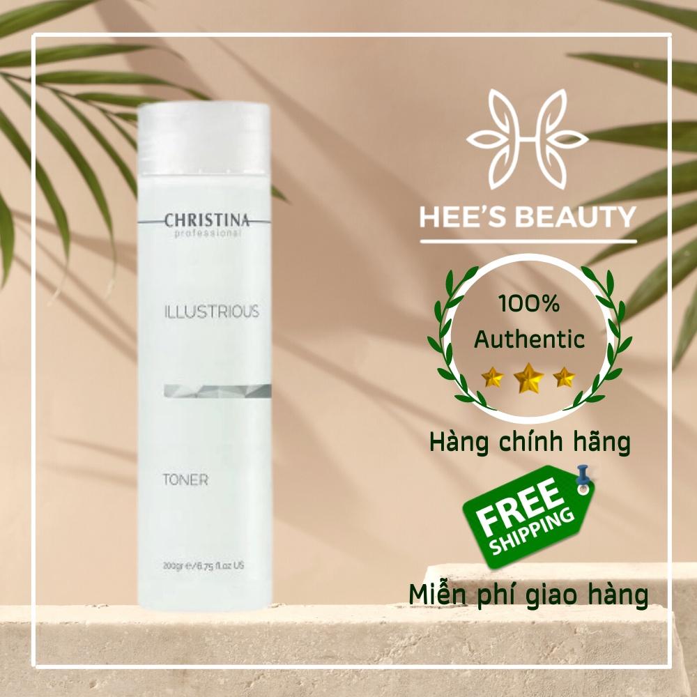 Toner nước hoa hồng làm sáng và sạch da Christina illustrious - Hee's Beauty Skincare