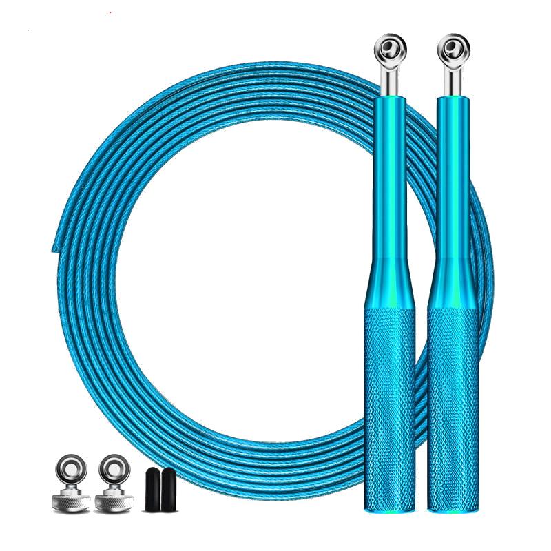 Tốc Độ Nhanh Bỏ Qua Tăng Dây Nhảy Dây Crossfit Nam Nữ Tập Luyện Thép Tập Gym Tại Nhà Xúc Thể Dục Đào Tạo JR007