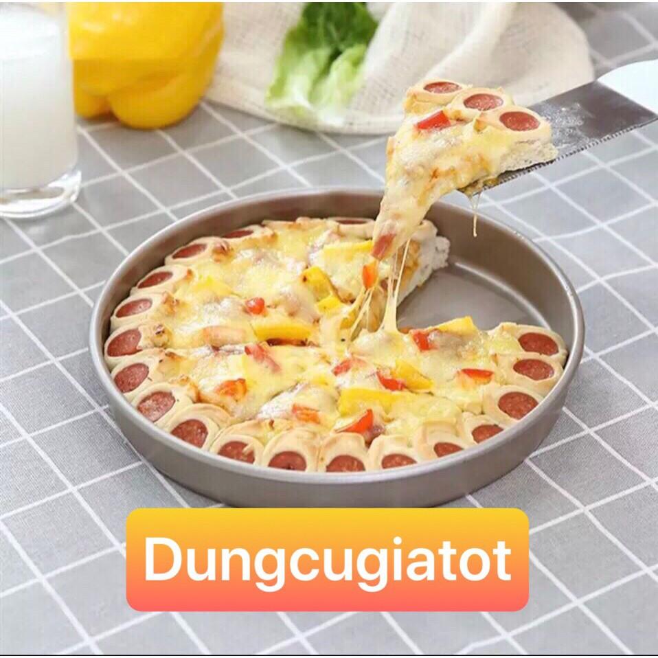 Khuôn pizza vàng chống dính