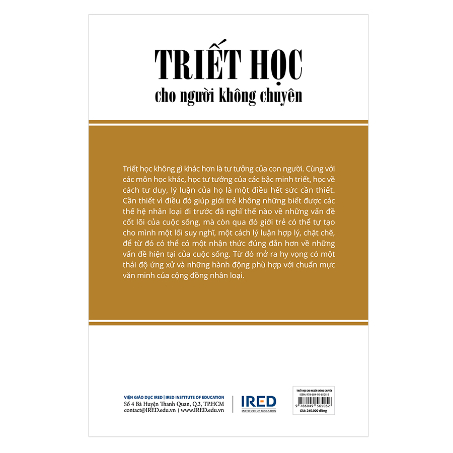 Triết Học Cho Người Không Chuyên - Phan Thanh Lưu - IRED Books