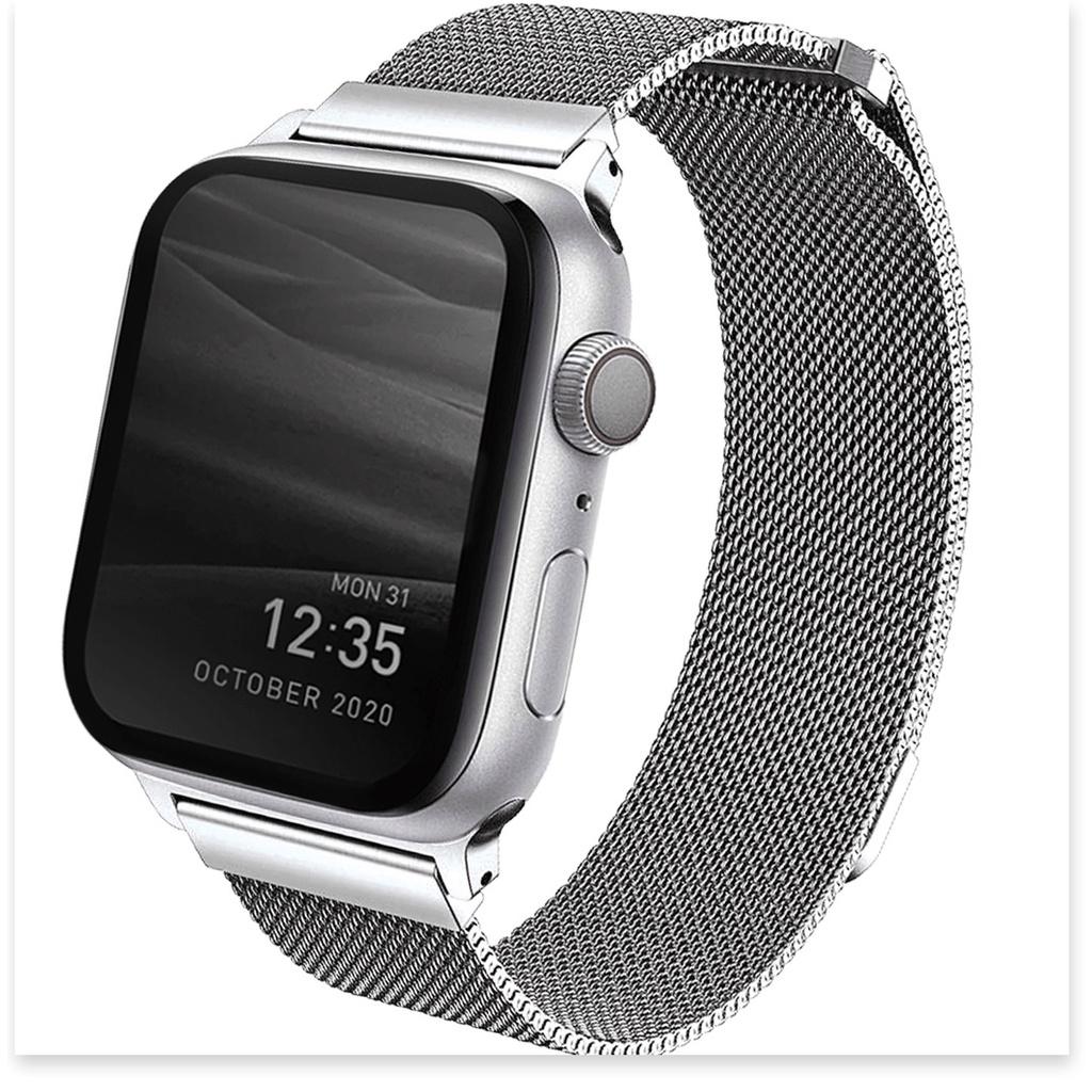 Dây đồng hồ thép không gỉ dành cho Apple Watch UNIQ DANTE Mesh Steel Strap - Hàng chính hãng