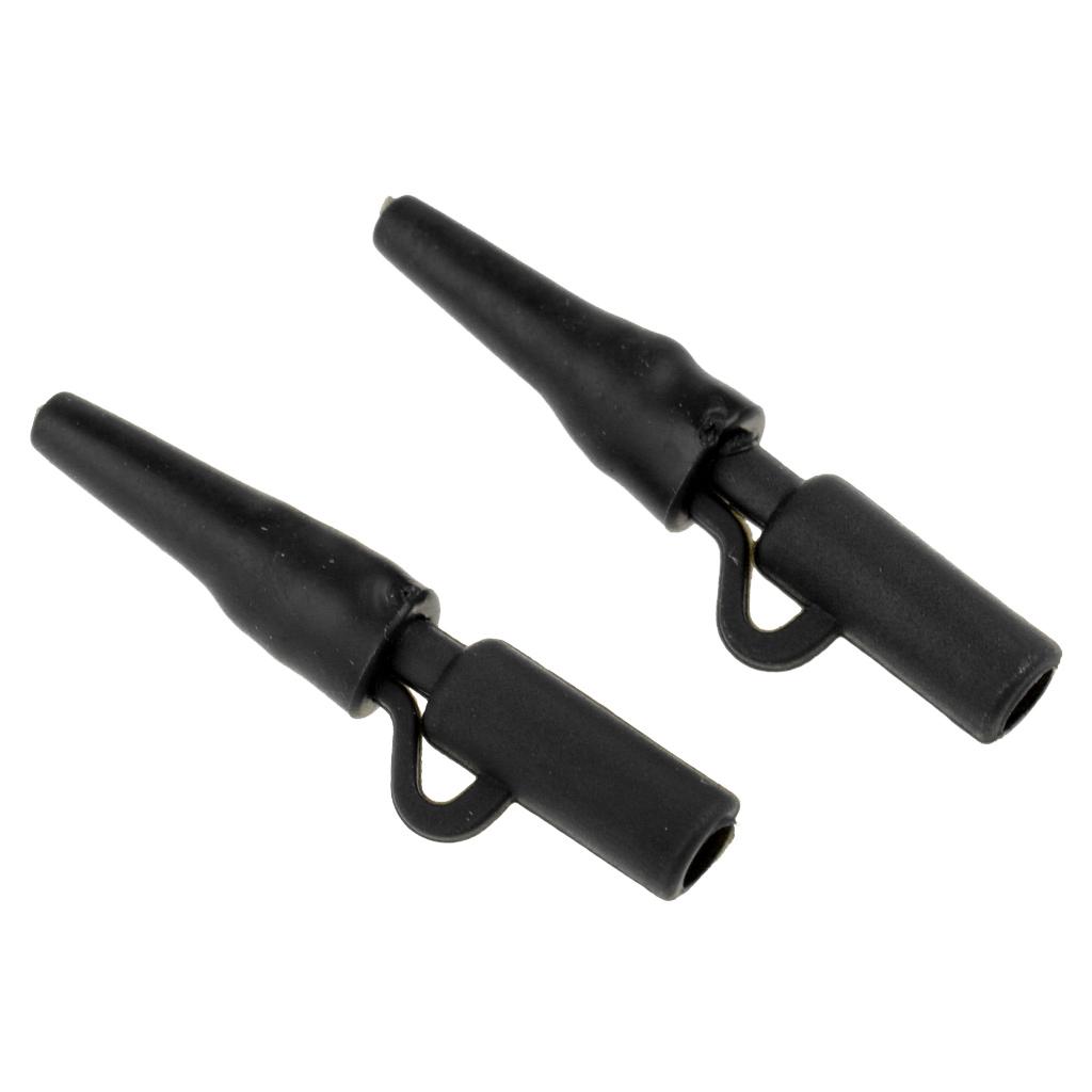 20Pcs Safety Lead Clip Quick Change Clips Tube for Carp Fishing Rigs