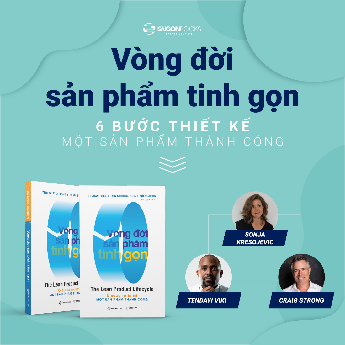 Vòng đời sản phẩm tinh gọn (The Lean Product Lifecycle) - Tác giả Craig Strong , Sonja Kresojevic , Tendayi Viki - Đưa một sản phẩm mới từ ý tưởng đến quy mô trong thị trường.