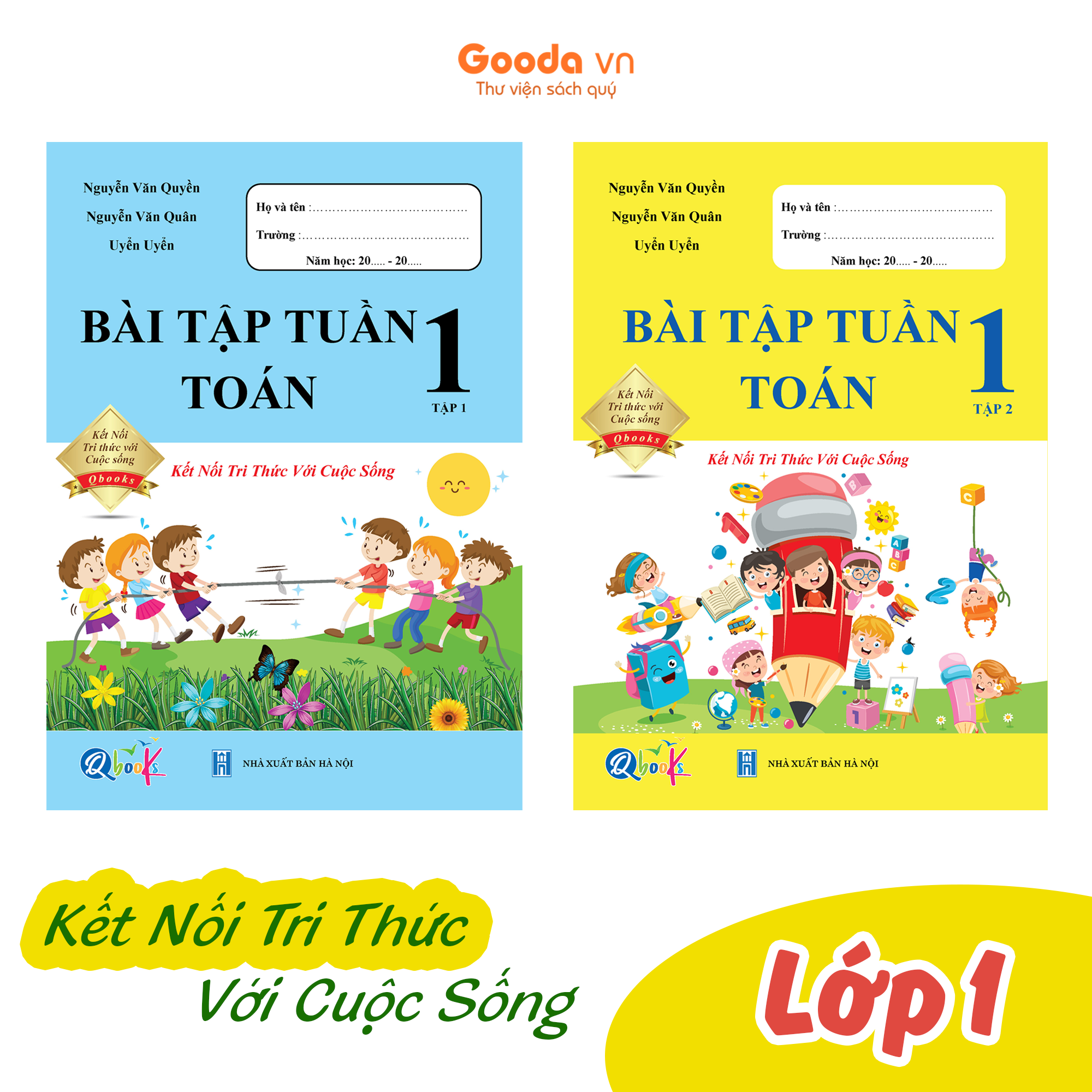 Bài Tập Tuần Toán Lớp 1 - Kết Nối Tri Thức (Tự Chọn Sách)