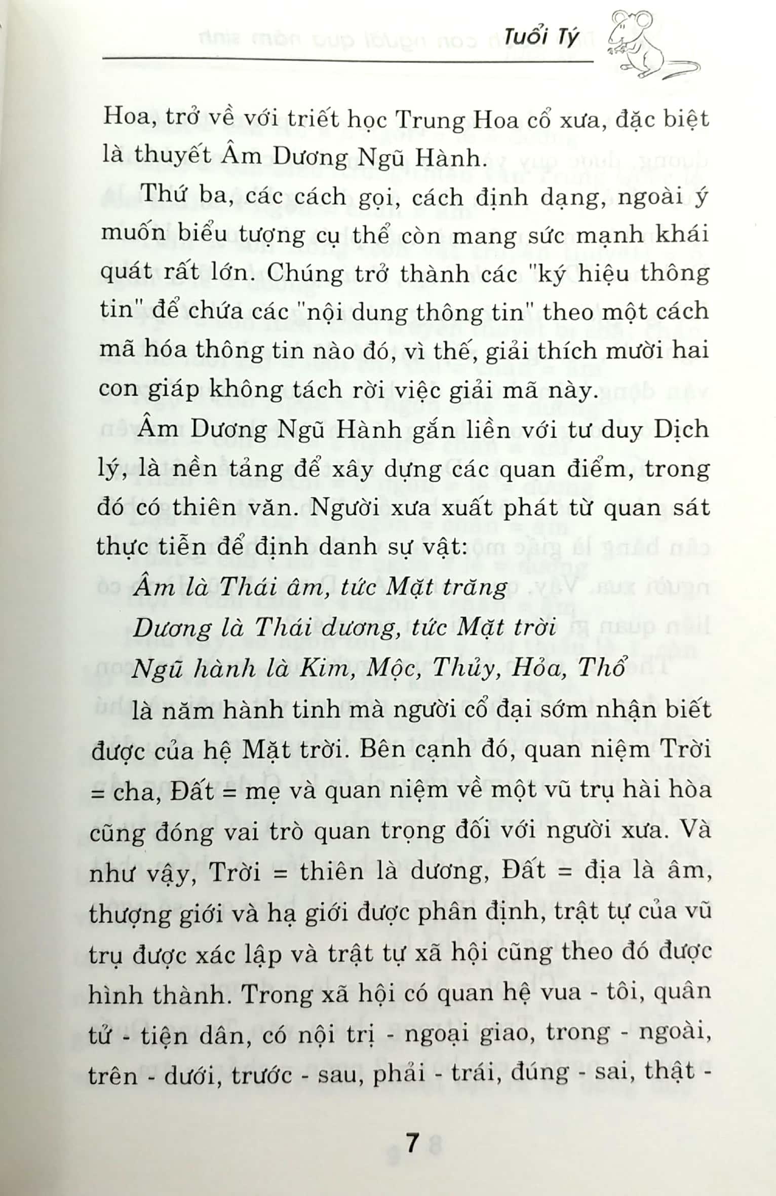 Tính Cách Con Người  Qua Năm Sinh - Tuổi Tý