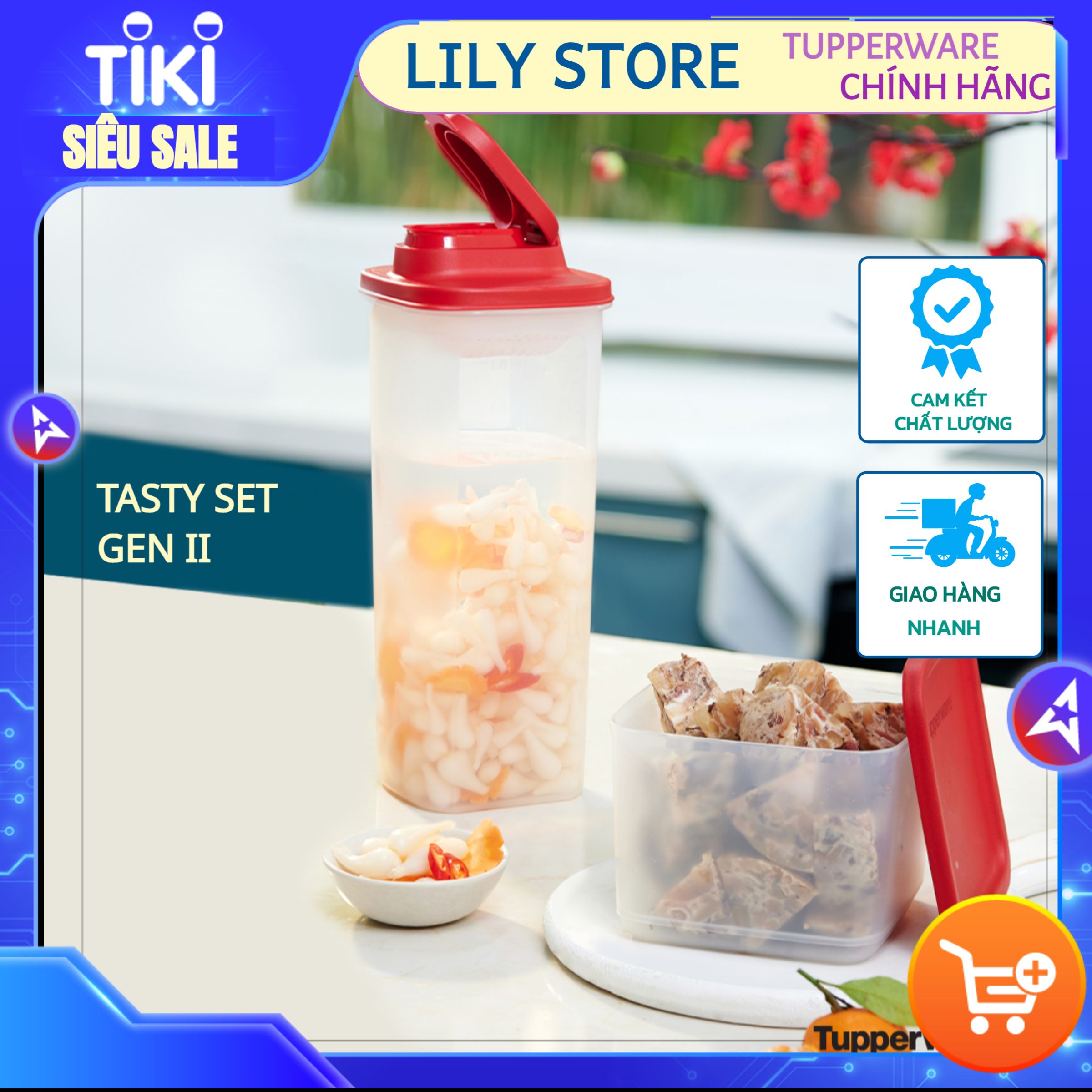 Bộ Tupperware Memberkit Tasty Set Gen II