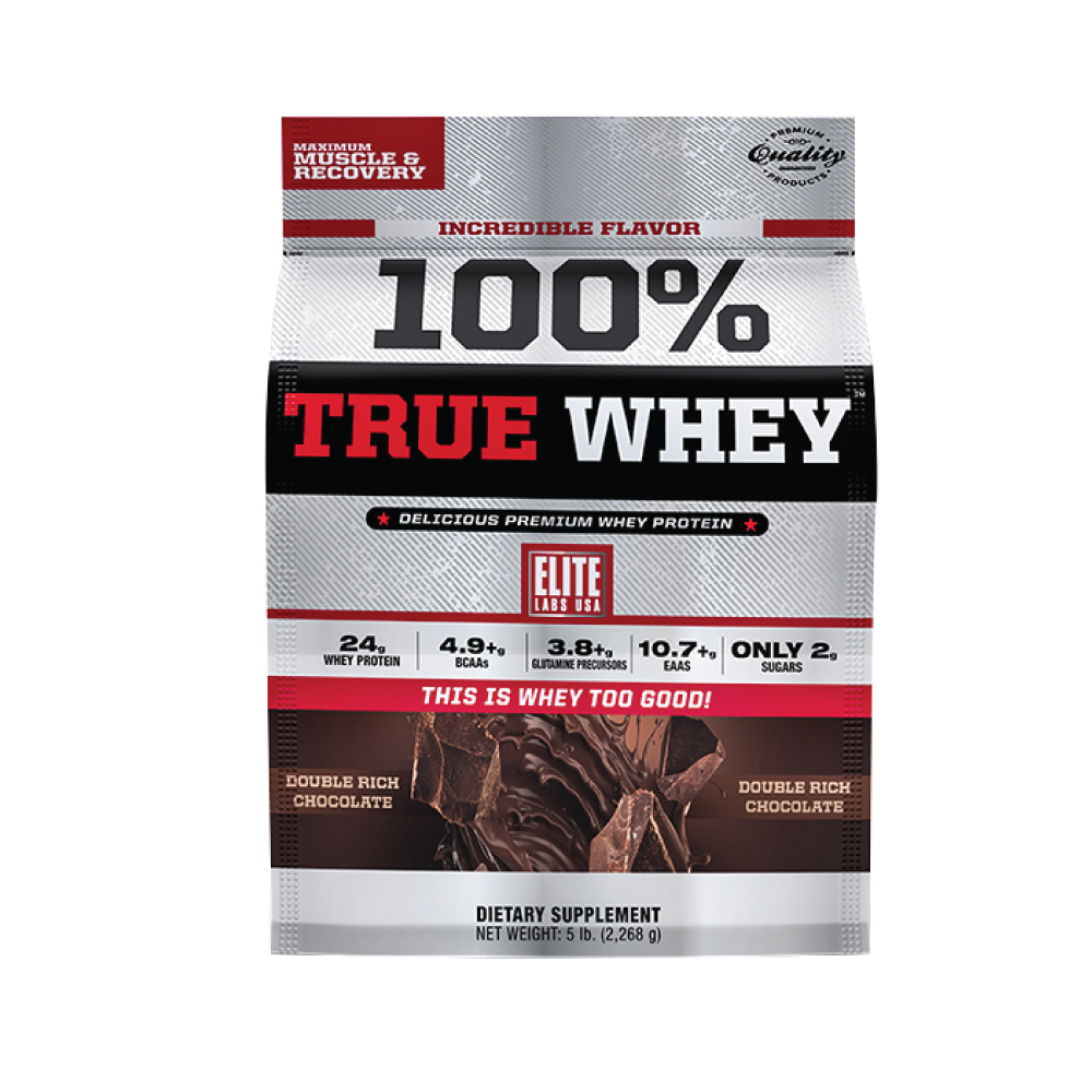 Sản phẩm Tăng cơ giảm mỡ- Elite Labs True Whey vị Choco  2lbs/ 912g