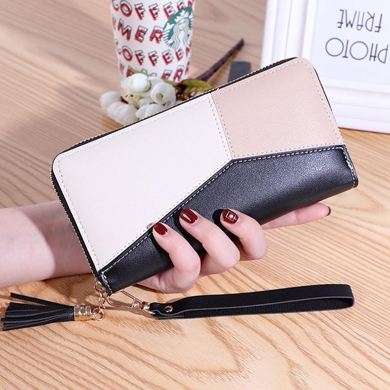 Ví Nữ Cầm Tay, Bóp Ví Nữ Dài Cầm Tay Đẹp Nhỏ Gọn Thời Trang Hàn Quốc Cao Cấp (Có Hàng Sẵn) Loại Xịn