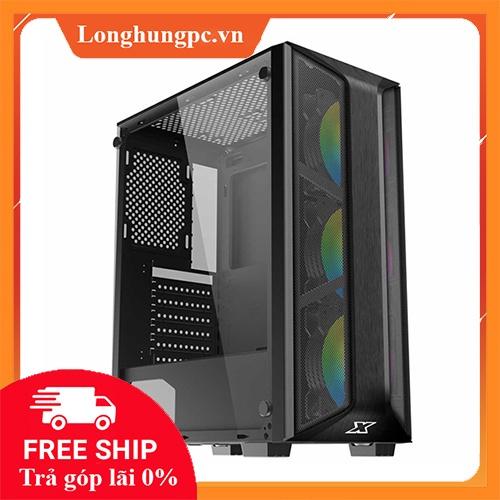 Vỏ case Xigmatek TRIO 3FC (Mid Tower/Màu Đen)