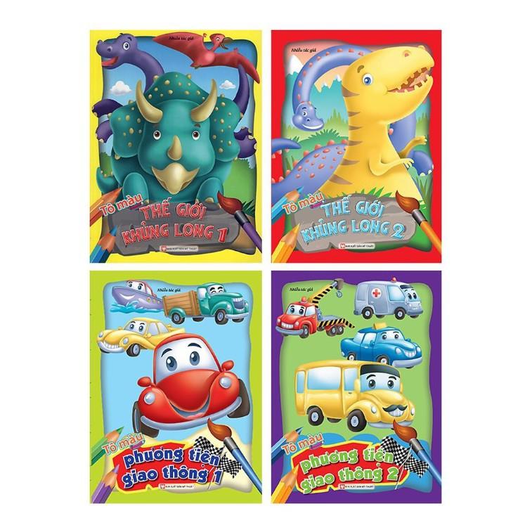 Tô Màu Phương Tiện Giao Thông 1 - Bản Quyền