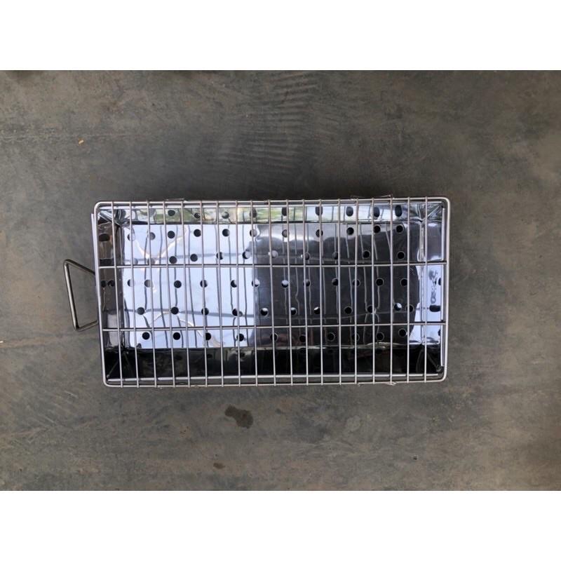 Bếp nướng than hoa inox, bếp nướng BBQ ngoài trời