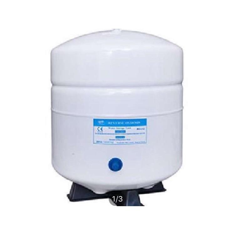 Bình áp máy lọc nước RO dung tích 10 lít (gồm bình áp + đế bình + van bình áp)