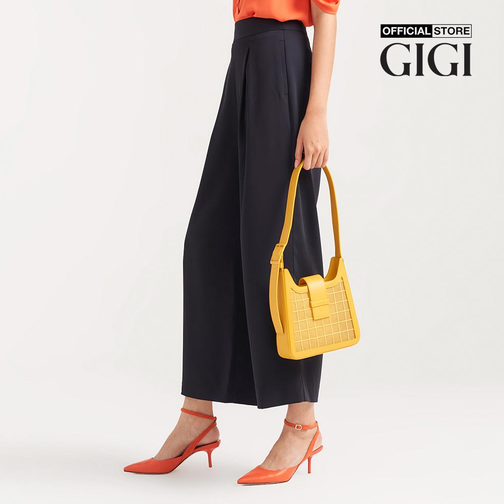 GIGI - Quần culottes nữ xếp li hiện đại G3201P221316