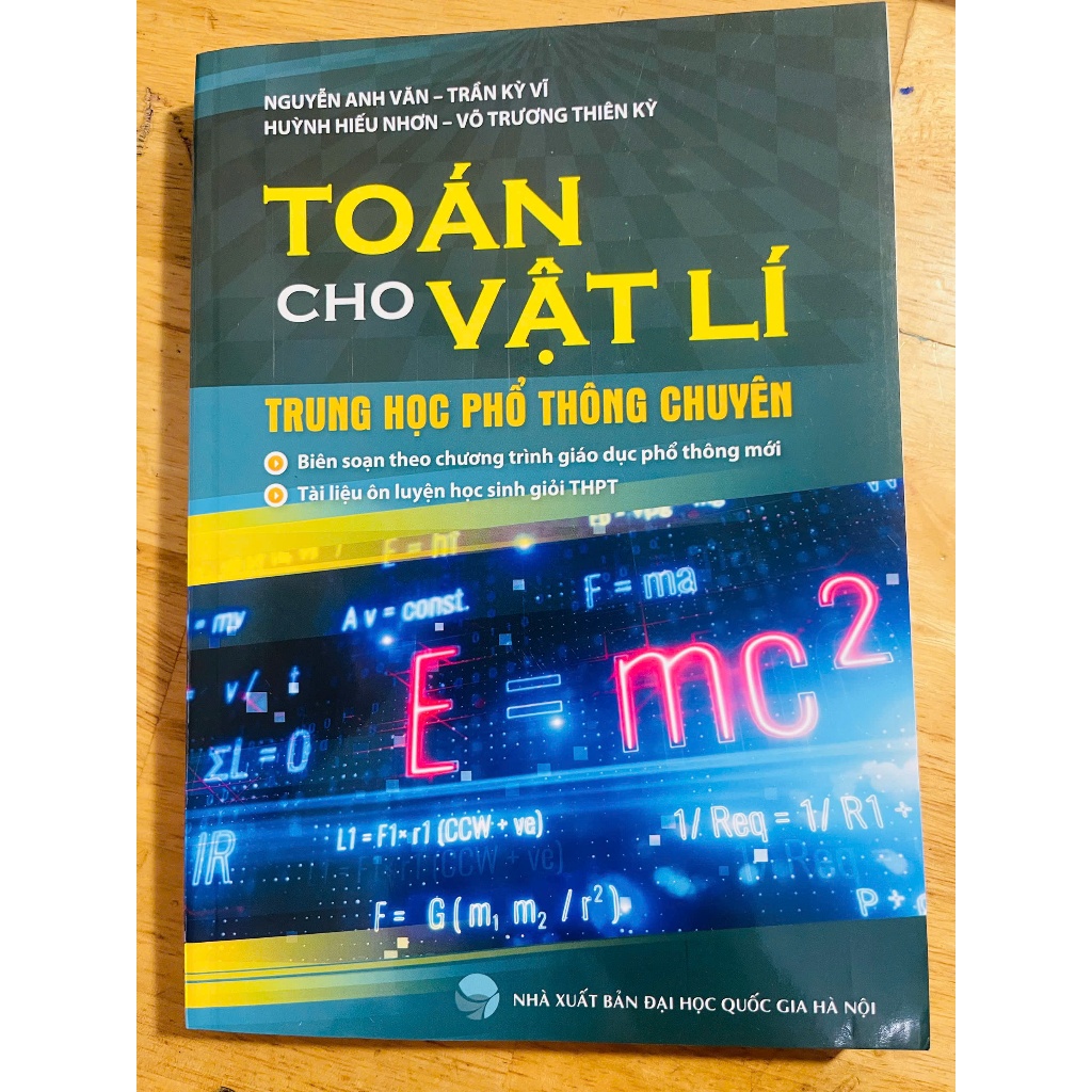 Sách - Toán Cho Vật Lí Trung Học Phổ Thông Chuyên (Theo Chương Trình GDPT Mới)