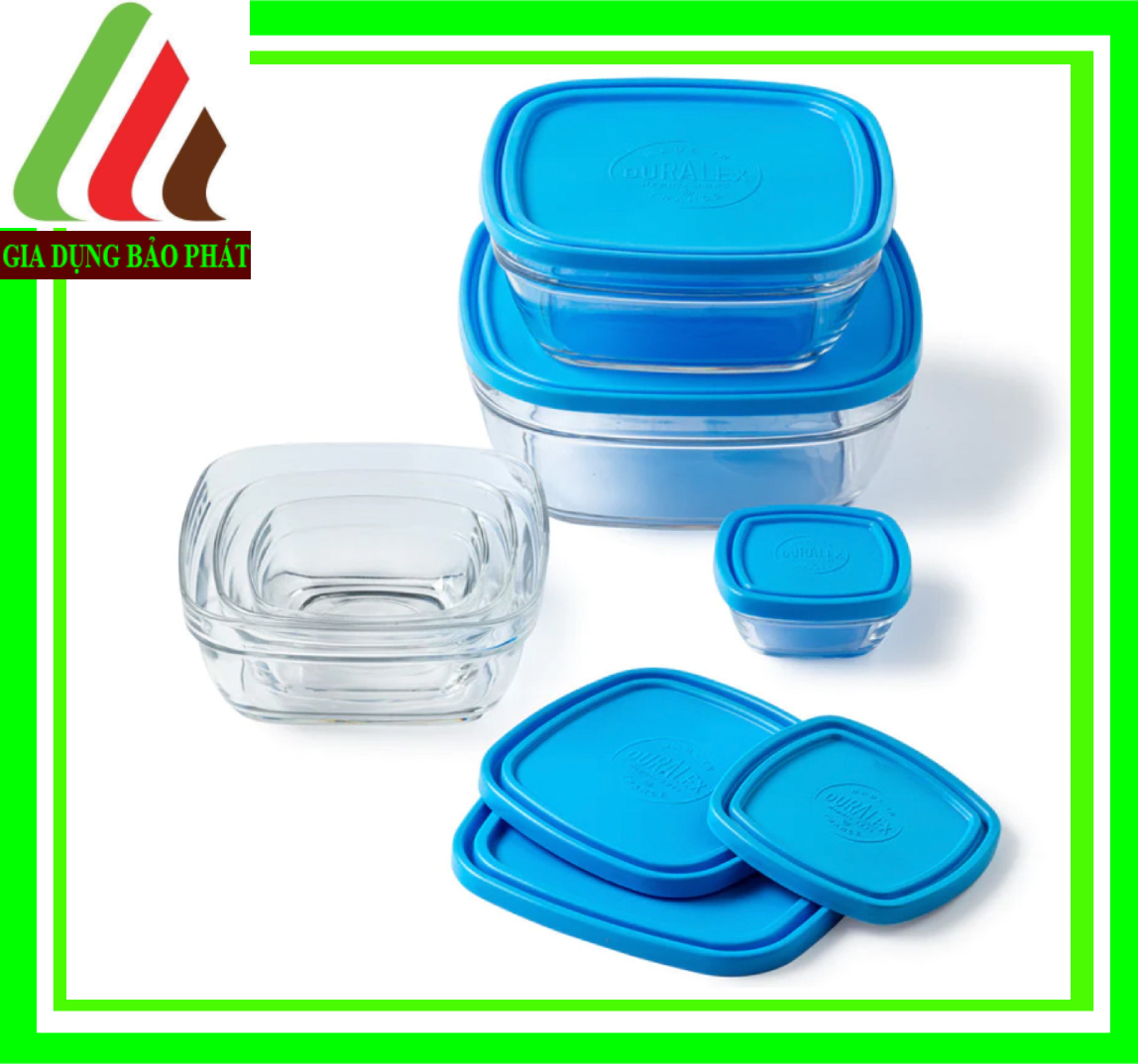 Hộp thực phẩm Freshbox xanh Bleu 300ml-610ml-1150ml-2000ml-310ml