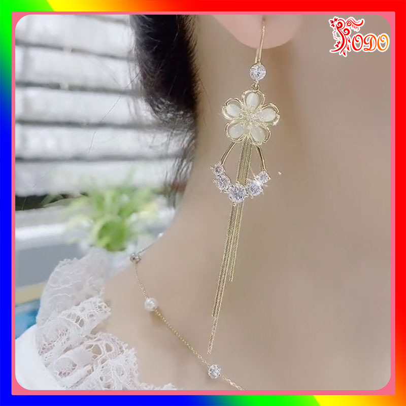 Bông tai kiểu đi dạo sang chảnh lấp lánh xuân hè thanh lịch xu hướng mới GD814 đi học sành điệu - [Thời Trang ToDo]