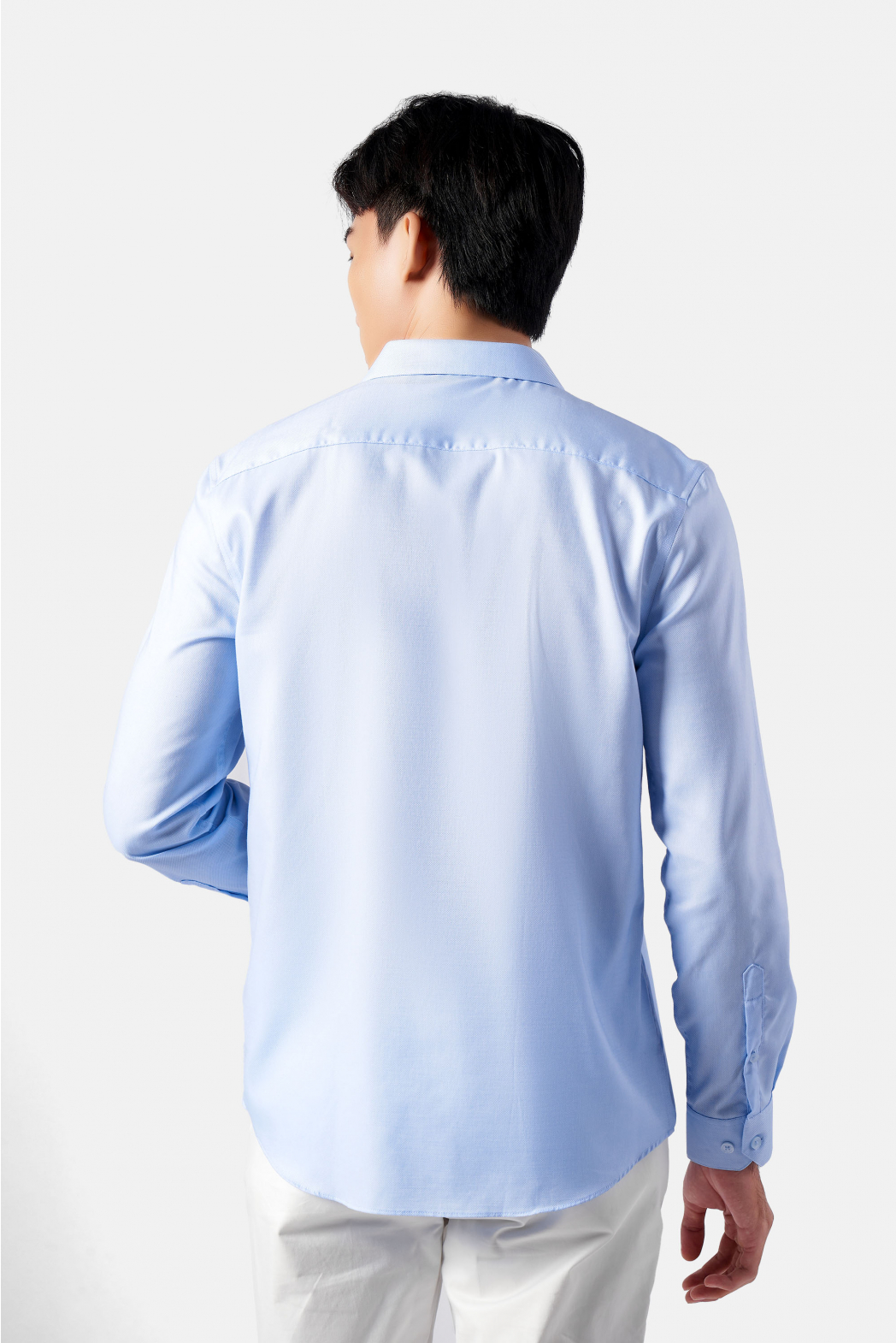 Áo Sơ Mi Nam ROUTINE Trơn chất liệu ROYAL OXFORD cao cấp Form Fitted (2 màu) - 10F22SHL047 | LASTORE MENSWEAR