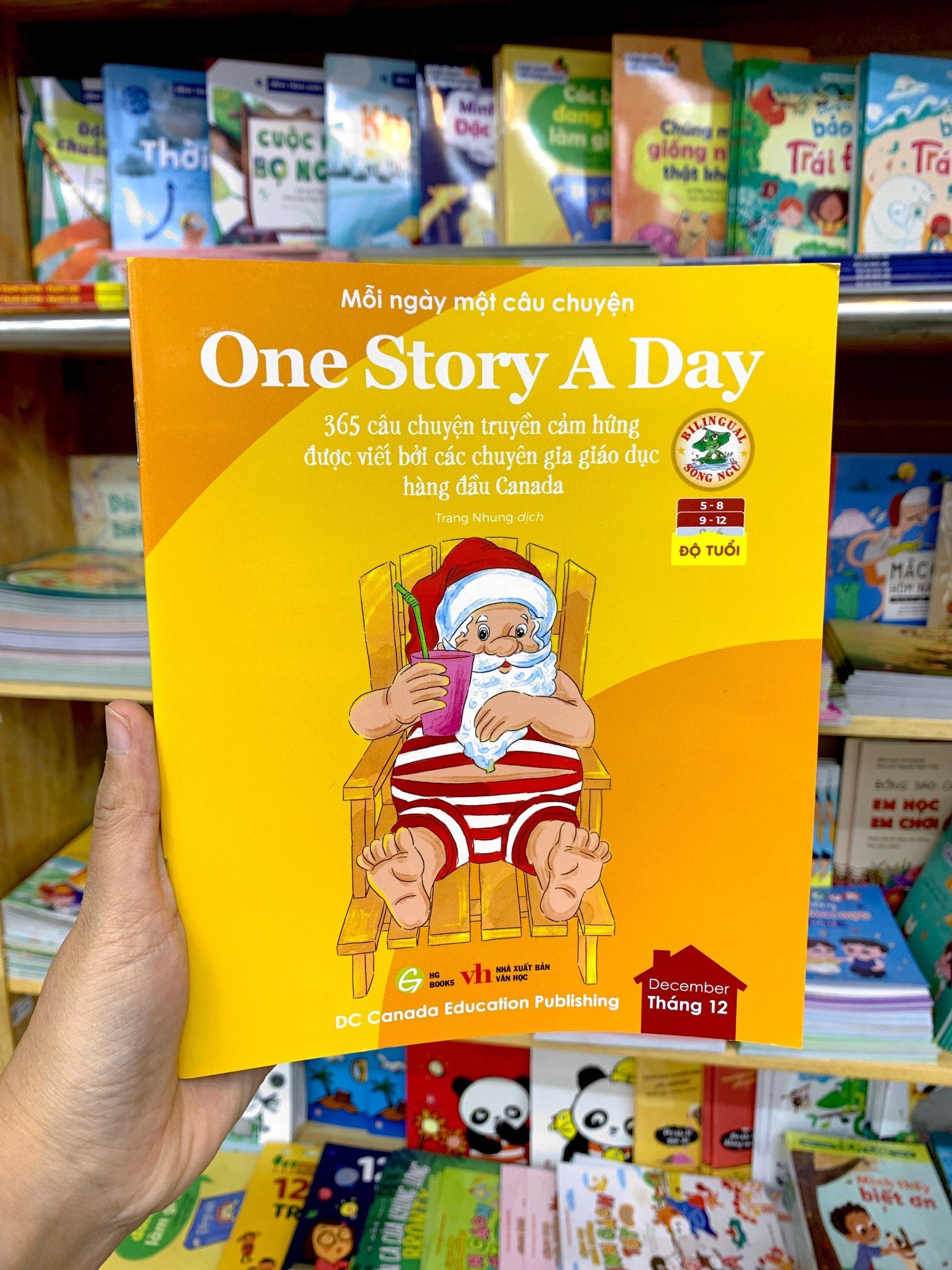 Sách - Sách Mỗi Ngày Một Câu Chuyện - One Story A Day - 365 Câu Chuyện Truyền Cảm Hứng Giáo Dục Hàng Đầu Canada (Trọn Bộ)