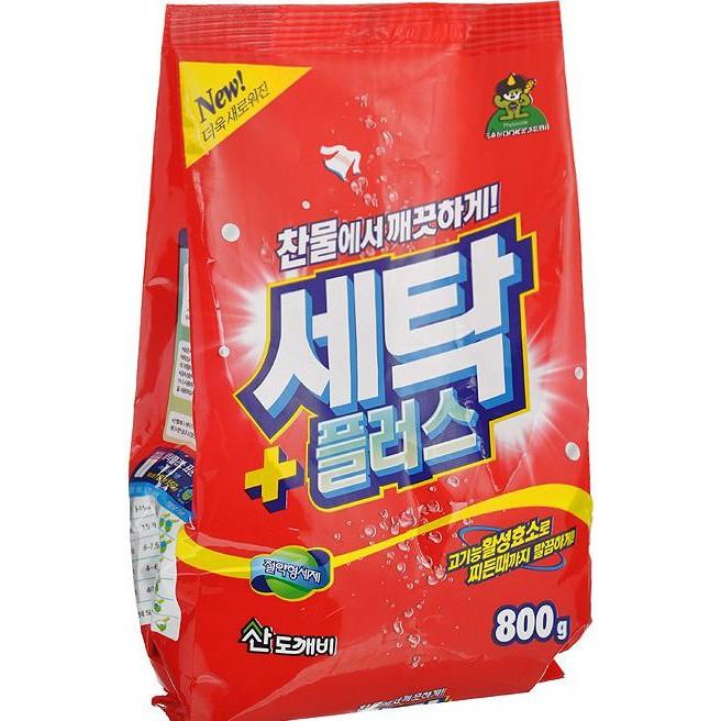 Bột giặt Sandokkaebi 800g (Nhập khẩu Hàn Quốc phân phối bởi Hando)