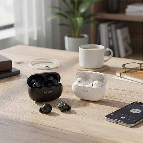 Tai nghe Bluetooth True Wireless Havit TW907 SE - Hàng chính hãng
