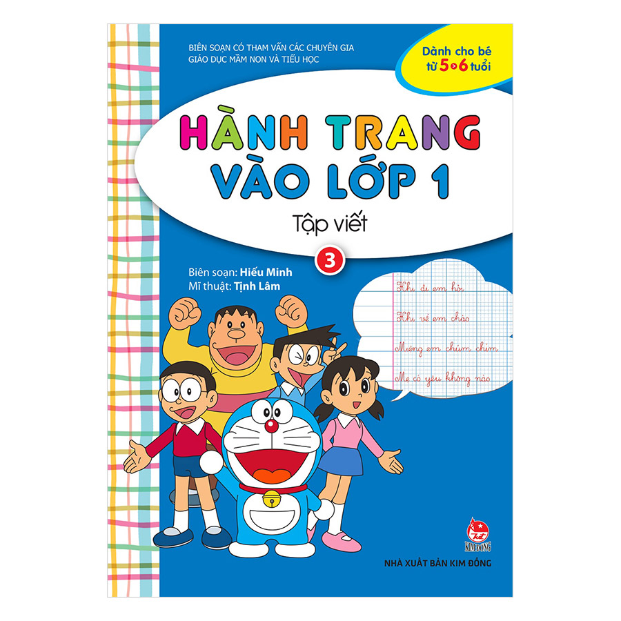 Hành Trang Vào Lớp 1: Tập Viết - Tập 3 (Tái Bản 2018)