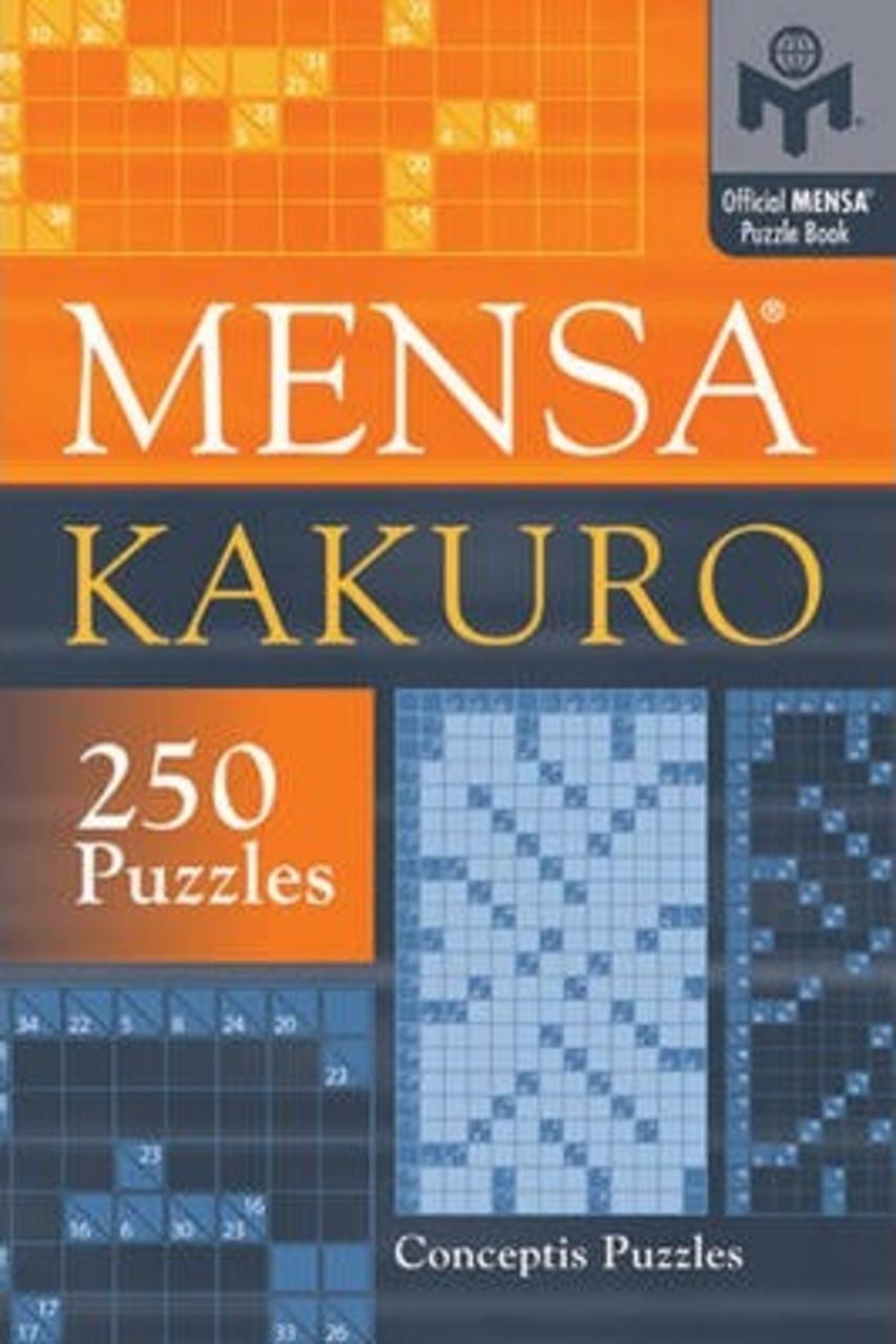 Sách - Mensa  Kakuro by Conceptis Puzzles