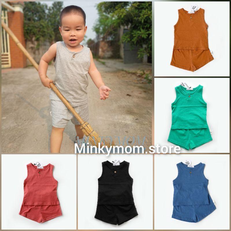 BỘ SÁT NÁCH CÚC NGỰC MINKY MOM MỀM MÁT CHO BÉ