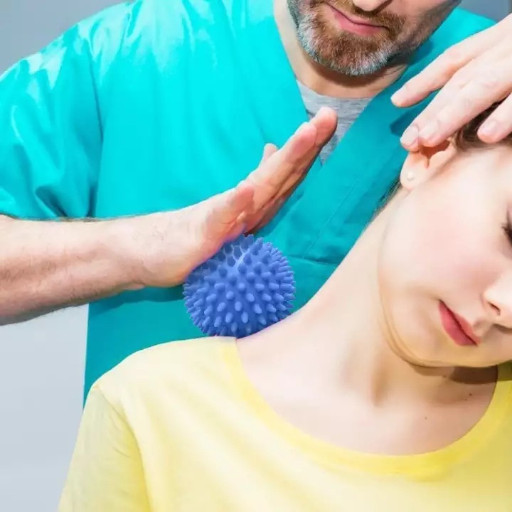 Com bo 5 Bóng gai cao su bóp tập tay phục hồi chức năng sau tai biến