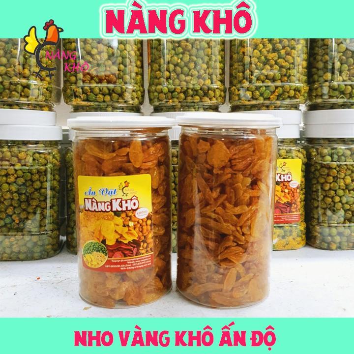 Nho vàng khô Ấn Độ loại ngon ( không đường , ăn kiêng giảm cân được ) | Nàng Khô