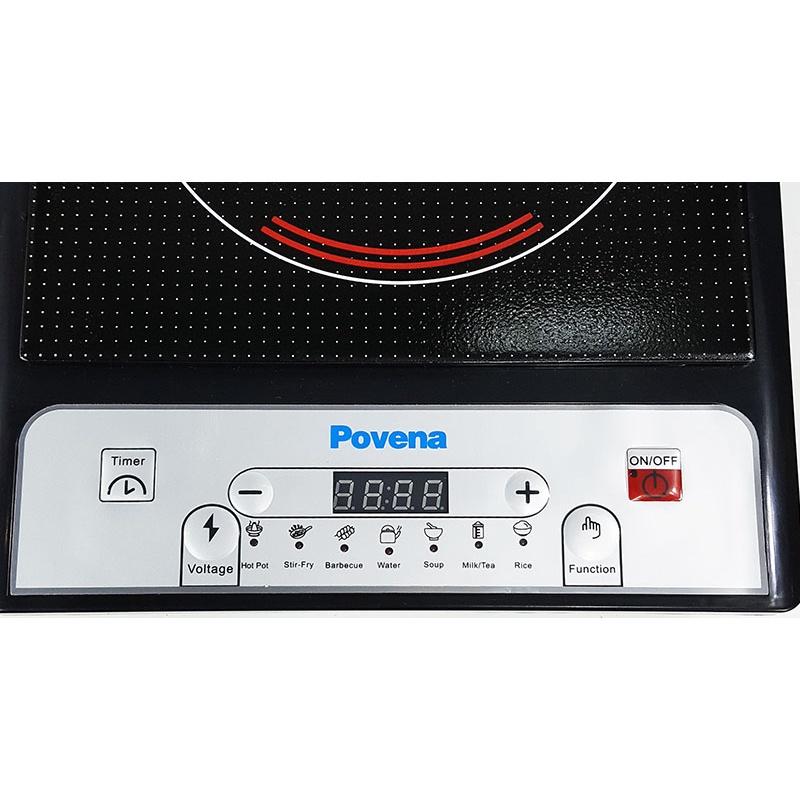 Bếp từ Povena TẶNG KÈM NỒI 8 chức năng ăn lẩu đun nấu bảo hành 1 đổi 1 bếp từ ăn lẩu bếp nấu lẩu