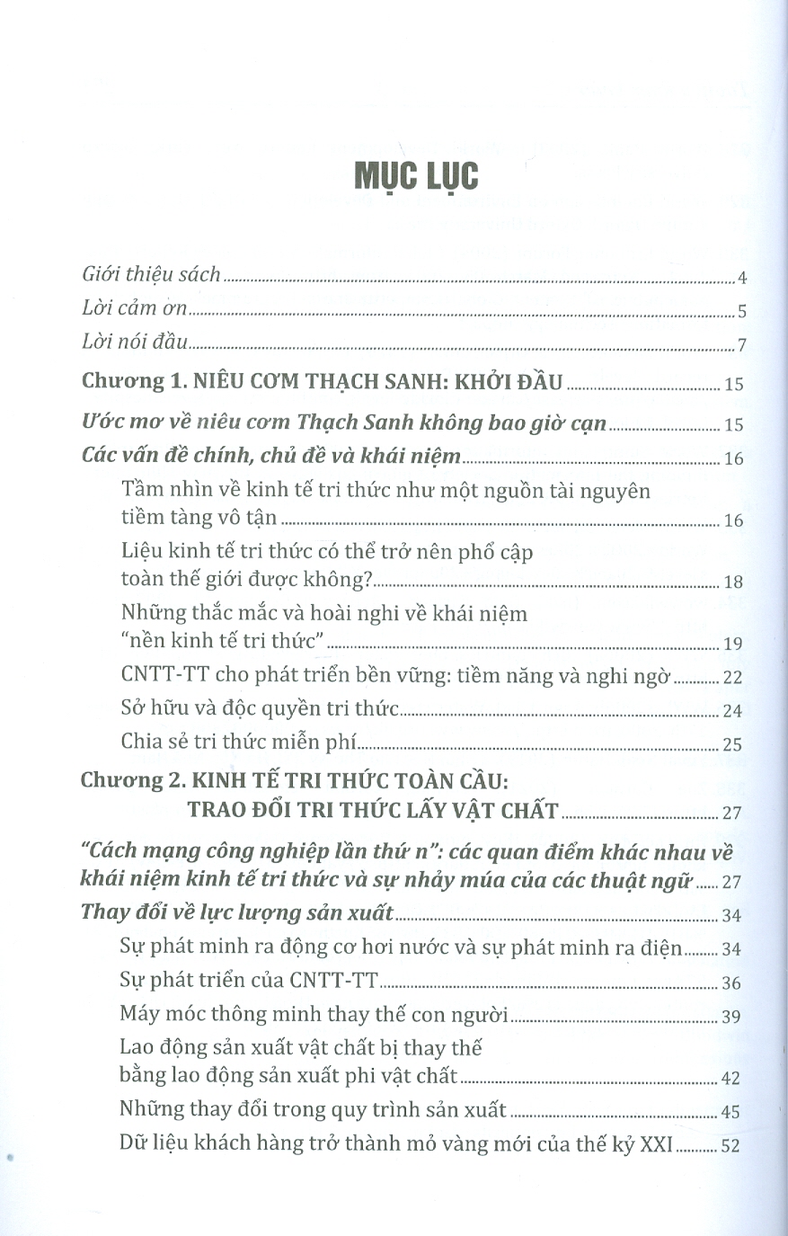 Kinh Tế Tri Thức Và Phát Triển Bền Vững - Tìm Kiếm Niêu Cơm Thạch Sanh Trong Thế Kỷ XXI Thực Tế Hay Không Tưởng? - Tập 1: THẾ GIỚI