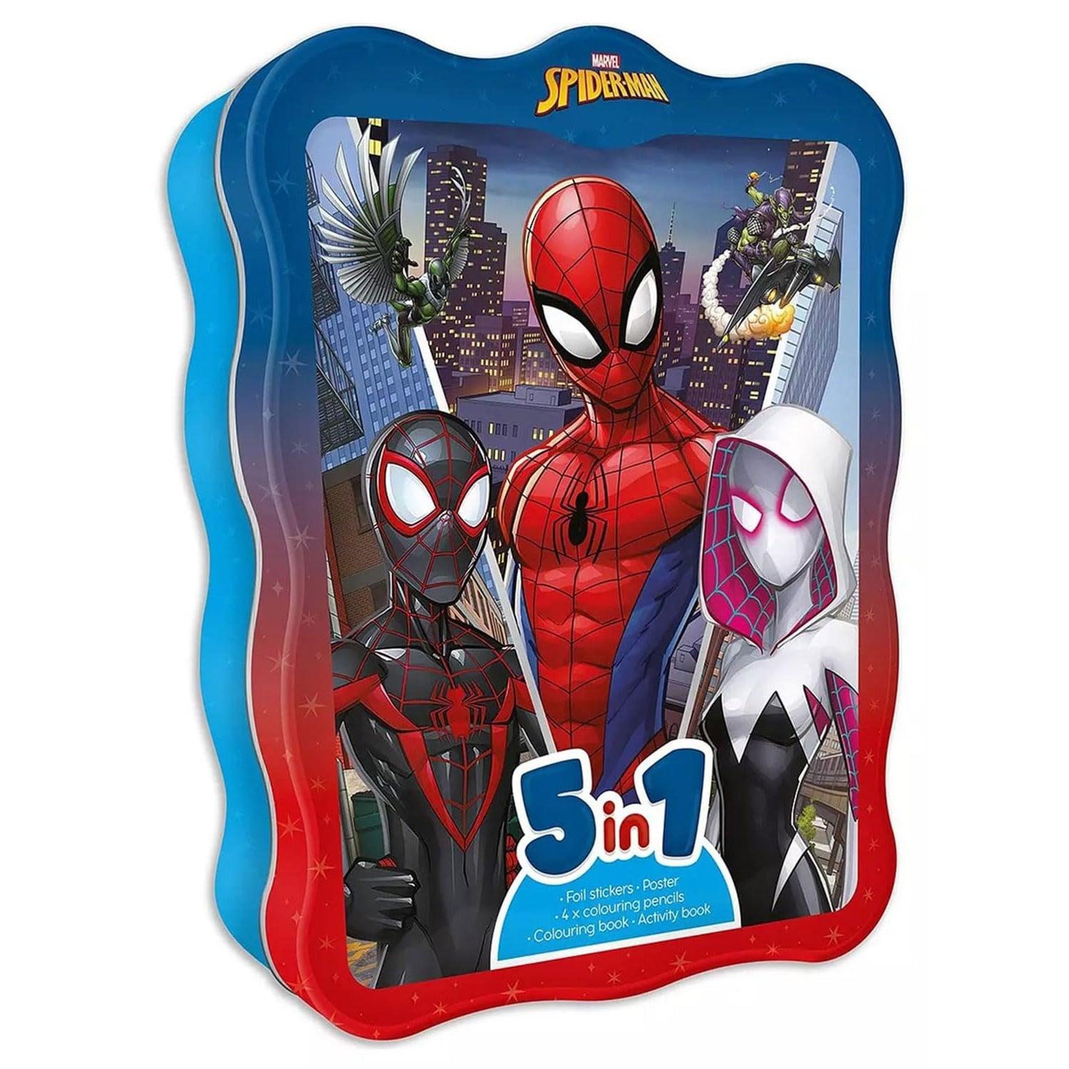 Sách Marvel Spider-Man: 5-In-1 Tin