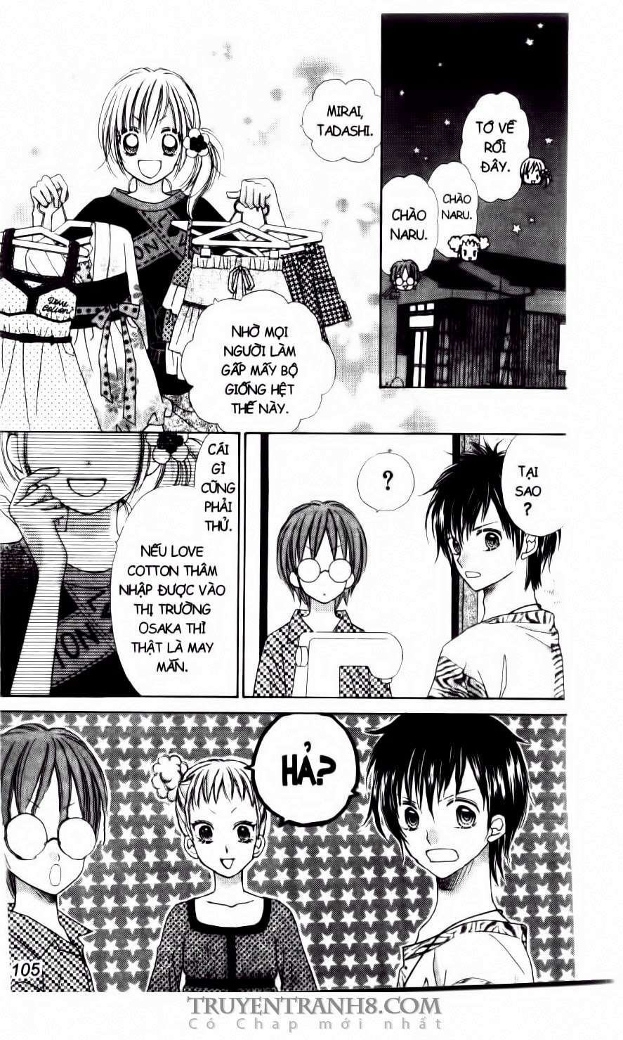 tiệm thời trang, love cotton chapter 10 18